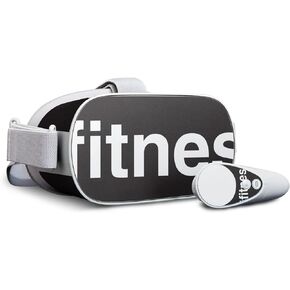 MightySkins Skin Compatible with Oculus Go Mobile VR - Fitness | Protective, Durable, and Unique Vinyl Decal wrap Cover | Easy to Apply, Remove, and Change Styles | Made in The USA