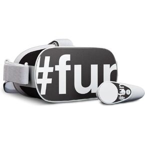 MightySkins Skin Compatible with Oculus Go Mobile VR - Fun | Protective, Durable, and Unique Vinyl Decal wrap Cover | Easy to Apply, Remove, and Change Styles | Made in The USA