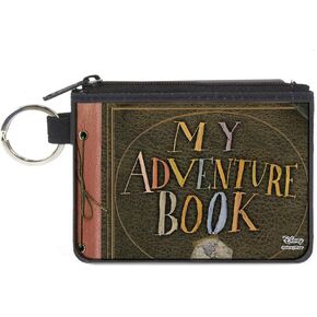 Buckle-Down Women's Standard Zip Wallet Up My Adventure Book Cover Small, UP, 6.5" x 3.5"