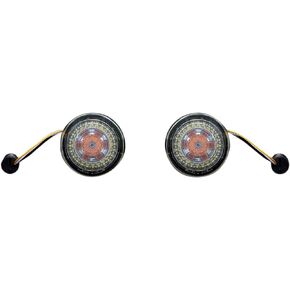 Custom Dynamics ProBEAM Amber/White Dynamic Ringz with Smoke Lens PB-AW-1157
