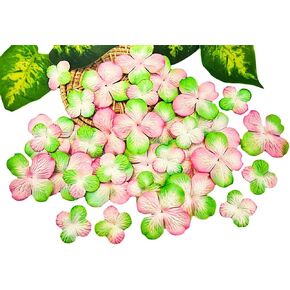 بتلات الكوبية اليدوية زهور ورق التوت زهرة التصحيح سكرابوكينغ الزفاف DIY لوازم الحرف اليدوية بطاقة زهور ورقية صناعية صغيرة (لون الخوخ)