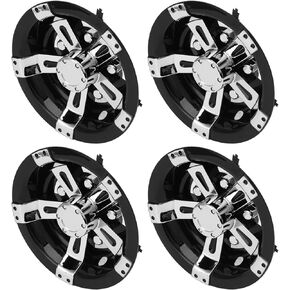 Golf Cart Hubcap, Wheel Hub Cover Universal Durable Scratch Resistant 8in for Repair