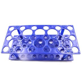 Orange Plastic Test Tube Rack for 10ML/15ML/50ML Conical Test Tubes,50 Sockets