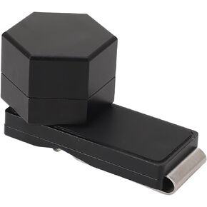 Mini Portable Magnetic Billiard Cue Chalk Case Black Billiard Cue Hex Chalk Box Billiard Cue Chalk Holder