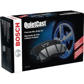 BOSCH BC1795 QuietCast Premium Ceramic Disc Brake Pad Set; REAR