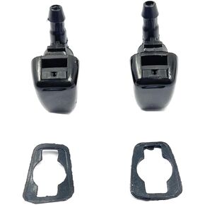 2pcs 7T4Z-17603-A Windshield Washer Nozzle Kit Wiper Spray Nozzle Compatible with Edge 2007-2010, Focus 2008-2011, MKX 2007-2010, Windshield Sprayer Nozzle