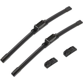Wipers Replacement For Mercedes-Benz W207 W212 W218 W204 Class C250 C300 C350 C63 AMG C218 CLS550 CLS63 AMG Replacement Windshield Wiper Blades Set 24"+24" (Set of 2)