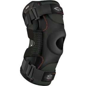 Shock Doctor Compression Knee Brace for Men & Women, Maximum Support, Adjustable Dual Hinges
