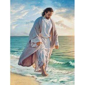 Arpilul Jesus Diamond Art Painting Kits-Christ Diamond Art Painting Kits for Adults Beginners, 5D Jesus Diamond Kits(Jesus-Z220,12x16inch)