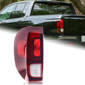 Left Driver Side Tail Light LED Rear Lamp Compatible for 2017-2023 Honda Ridgeline With Bulbs LH 33550-T6Z-A03 33550T6ZA03