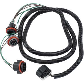 A-Premium Tail Light Wiring Harness Compatible with Chevrolet Silverado 1500 2007-2013 2500 HD 3500 HD GMC Sierra 3500 HD 2007-2014 Right Passenger Side