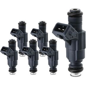 A-Premium Fuel Injectors Compatible with Ford Explorer 1997-1998 & Mercury Mountaineer 1998 V6 4.0L, Gas, Set of 6, Replace# 0280155734