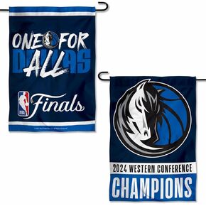 Dallas Mavericks 2024 Finals Bound Conference Champions Garden Flag Banner