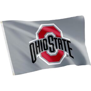 Desert Cactus Ohio State University Flag Buckeyes OSU Flag Banners 100% Polyester Indoor Outdoor 3x5 feet Flags (Style 9)