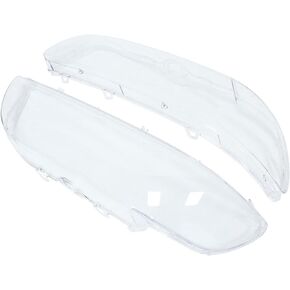 NewYall Pair of Left and Right Clear Headlight Lens Cover Shell
