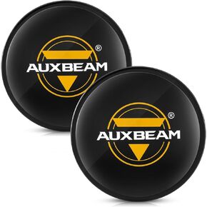 Auxebam 4 inch Pod Light Covers, Black Round Offroad Light Cover Waterproof Polycarbonate Protective Lens for Round LED Pod Lights Driving Fog Light (Fit for ZD000668 ZD000669 ZD000704 ZD000752)