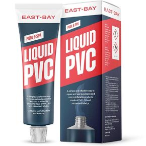 Heavy Duty Liquid Vinyl Repair Patch | Vinyl Repair Adhesive Sealant - for Inflatables, Kayaks, Canoes, Boats, Air Beds, Tents, Swimming Pools & Hot Tubs (1 fl. oz).
