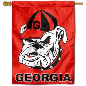 Georgia Bulldogs Double Sided House Flag