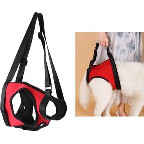 Dog Support Harness, Pet Walking Aid Lifting Pulling Vest Sling Support Rehabilitation for Old & Injured Dogs(S-Front)
