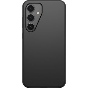OtterBox Samsung Galaxy S24+ Symmetry Series Case - BLACK, ultra-sleek, wireless charging compatible, raised edges protect camera & screen