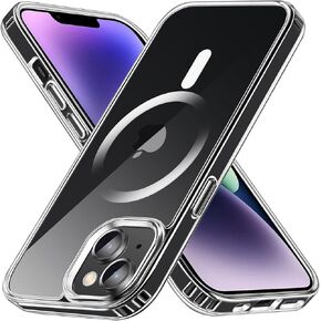 حافظة هاتف آيفون 15 برو ماكس، مقاومة للصدمات لهاتف آيفون 15 برو ماكس، حماية من السقوط من الدرجة العسكرية، حافظة خلفية صلبة وشفافة لهاتف آيفون 15 برو ماكس 6.7 بوصة، أسود in Kuwait