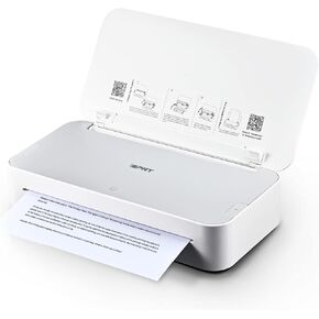 طابعة iDPRT اللاسلكية المحمولة مع خرطوشة سهلة التحميل من قطعة واحدة، تصميم مضغوط، اتصال سلكي ولاسلكي، مادة غير ضارة، طباعة عالية الدقة 300 نقطة في البوصة، طابعة للاستخدام المنزلي والمكتب in Kuwait