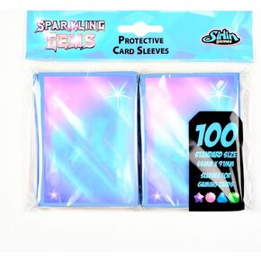 Sparkling Gems: Card Sleeves (100 Count)