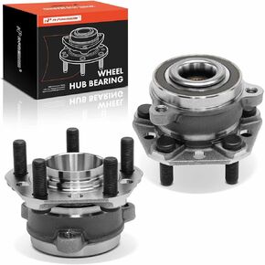 A-Premium 2 x Rear Wheel Bearing and Hub Assembly with 5-Lug Compatible with Tesla Model 3 2017 2018 2019 2020, Replace # 1044123-00-A,1044123-00-B
