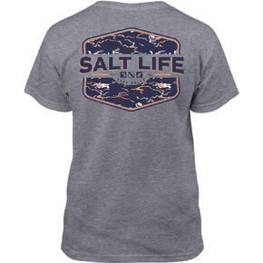 Salt Life Kids Tactical Camo Youth Short Sleeve Tee