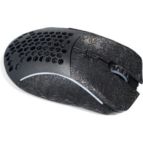 immoenuc Mouse Grip Tape for Glorious Model D Mouse Anti Slip Skin Self-Adhesive,Pre-Cut,Sweat-Resistant Game Mouse Accessories (Black)