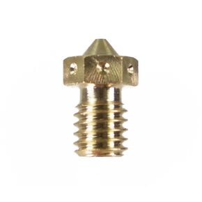 Genuine E3D Brass V6 Nozzle - 1.75mm x 0.80mm (V6-NOZZLE-175-800)