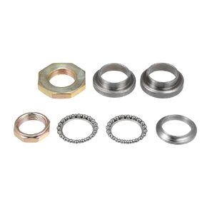 uxcell 1 Set Steering Stem Rod Bearing Ring Kit Replaces for Yamaha PW50 Y-Zinger 1981-2009