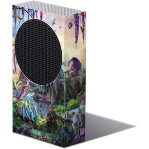MightySkins Skin Compatible with Xbox Series S - Dragon Paradise | Protective, Durable, and Unique Vinyl Decal wrap Cover | Easy to Apply and Change Styles | Made in The USA
