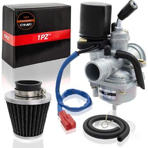1PZ C19-AF1 19mm 2 Stroke Carburetor Carb Replacement for Yamaha Jog50 Jog90 2 Stroke Dinli 50cc 70cc 90cc 100cc 110cc ATV Quad Carb Dino Jp Beast Helix DL603