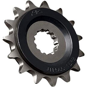 JT Sprockets JTF580.16RB 16 Tooth Rubber Cushioned Front Countershaft Sprocket, Single