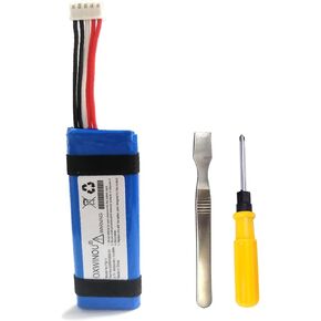 for JBL Flip 4, Flip 4 Special Edition, JBL GSP872693 01 3.7V 4000mAh Battery (1-Pack)