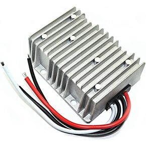 DC 12V Step Up to 24V Boost Converter 15A 360W DC Voltage Regulator Power Converter Waterproof Module Transformer for Golf Cart Club Car
