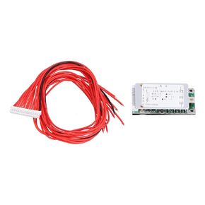 48V 15A 13s BMS BMS 13s, Board Aluminum Alloy Lithium Ion Battery Pack BMS with Balancing for Electric Vehicles Scooters
