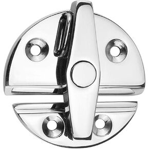 1/2/4PCS Stainless Steel 316 Boat Door Cabinet Hatch,Round Turn Button Twist Catch Latch Marine Hardware Accessories