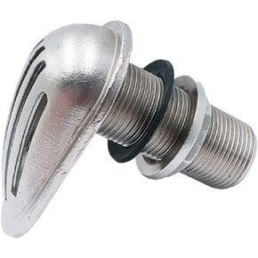 Yanyu 1-1/4" مصفاة مدخل القارب NPT الخيوط القياسية الأمريكية من خلال مدخل الهيكل 1-1/4" مرشح مغرفة البحرية الفولاذ المقاوم للصدأ 316 قارب التقاط المياه مع حشوات غسالة مطاطية in Kuwait