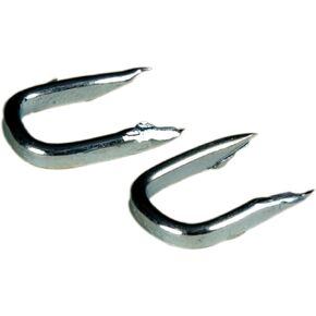 The Hillman Group 122662 Galvanized Double Point Staples Number 11, 1/2-Inch (2 Pack)