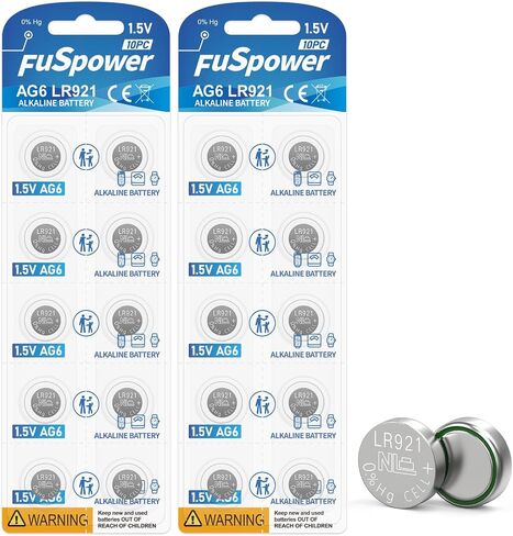 371 Watch Battery 370 SR920SW AG6 LR921 Alkaline Button Cell (10 Count (Pack of 1)) in Saudi Arabia