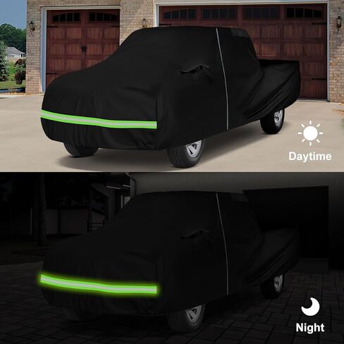 Waterproof Car Cover Compatible with 1965-1986 Nissan/Datsun 520/620/720 Single Cab 6ft Short Bed Accessories, All Weather Classic Car Covers with Inner Cotton&Zipper Door for Snow Rain Protection in Kuwait