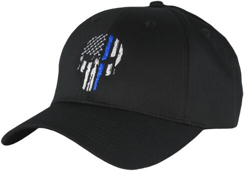 Fantastic Tees American Flag Skull Service Support Men's Patriotic Hat Cap in Saudi Arabia