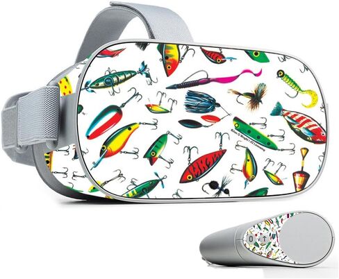 MightySkins Skin Compatible with Oculus Go Mobile VR - Backyard Gathering | Protective, Durable, and Unique Vinyl Decal wrap Cover | Easy to Apply, Remove, and Change Styles | Made in The USA in Saudi Arabia