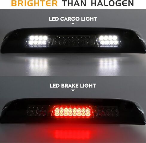 LED Tail Light Fit for Chevy Silverado 1500 2500 HD 3500 HD 2014-2018, for GMC Sierra 3500 HD 2015-2018 with Dual Wheel [Factory Halogen Model] Driver and Passenger Side Taillights, Smoke Lens in Saudi Arabia