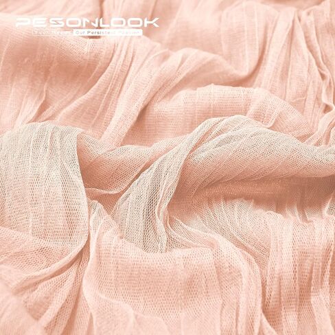 6Pack Cheesecloth Table Runner,Boho Table Runner,Blush Table Runner, Cheesecloth Table Runner 29"x120"Gauze Table Runner,Gauze Semi-Sheer Table Runner for Wedding,Baby Shower Birthday Party(Blush) in Saudi Arabia
