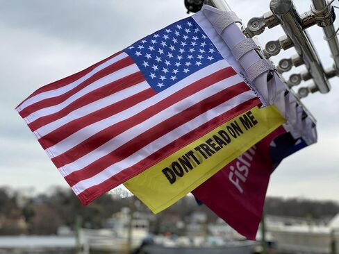 American Flag by Fly-a-Flag, Designed to attach to Rod Holders, Rocket Launcher, or any Vertical Pole or Post in Saudi Arabia