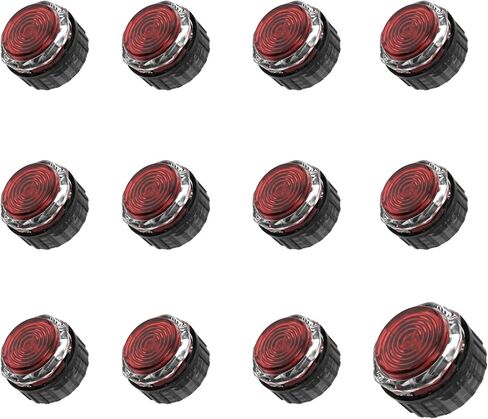 24mm 30mm Gamerfinger Mechanical Arcade Buttons with Mechanical MX Speed Silver Switches Arcade Push Buttons (Black) in Kuwait