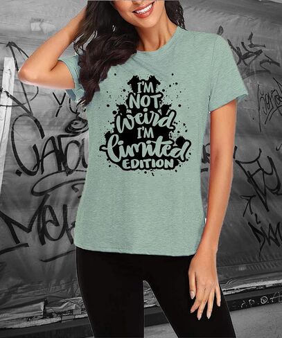 Women I'm Not Weird I'm Limited Edition T Shirt in Saudi Arabia